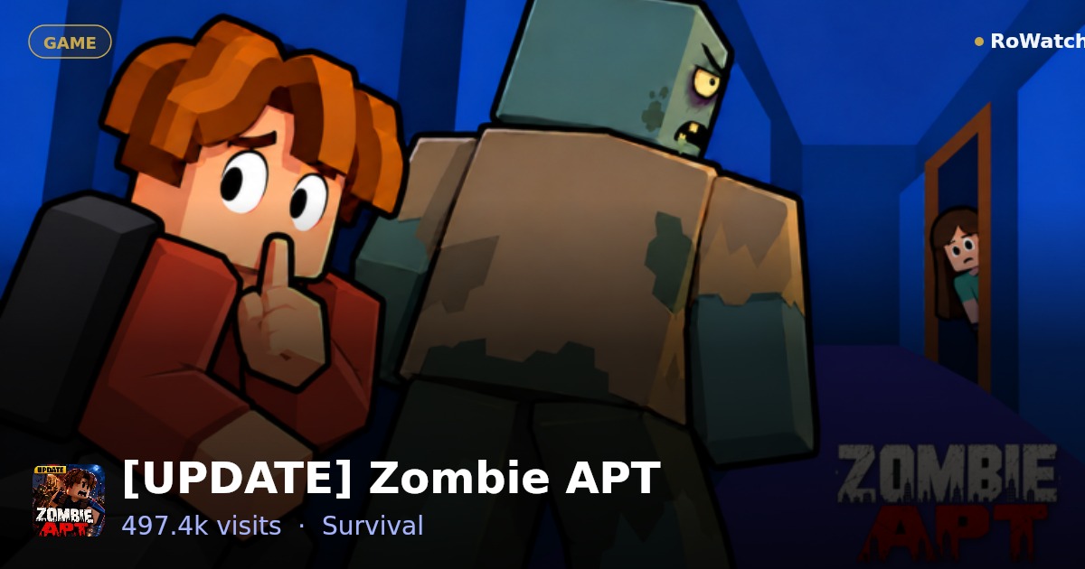 [UPDATE] Zombie APT Player Count & Live Stats — RoWatcher