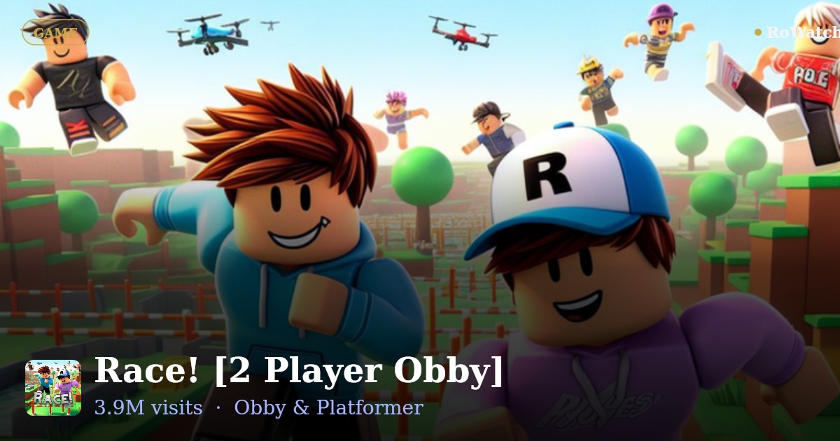 Race! [2 Player Obby] Player Count & Live Stats — RoWatcher