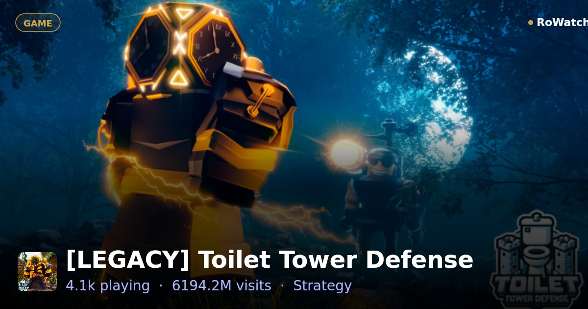 Toilet Tower Defense Stats & Player Count