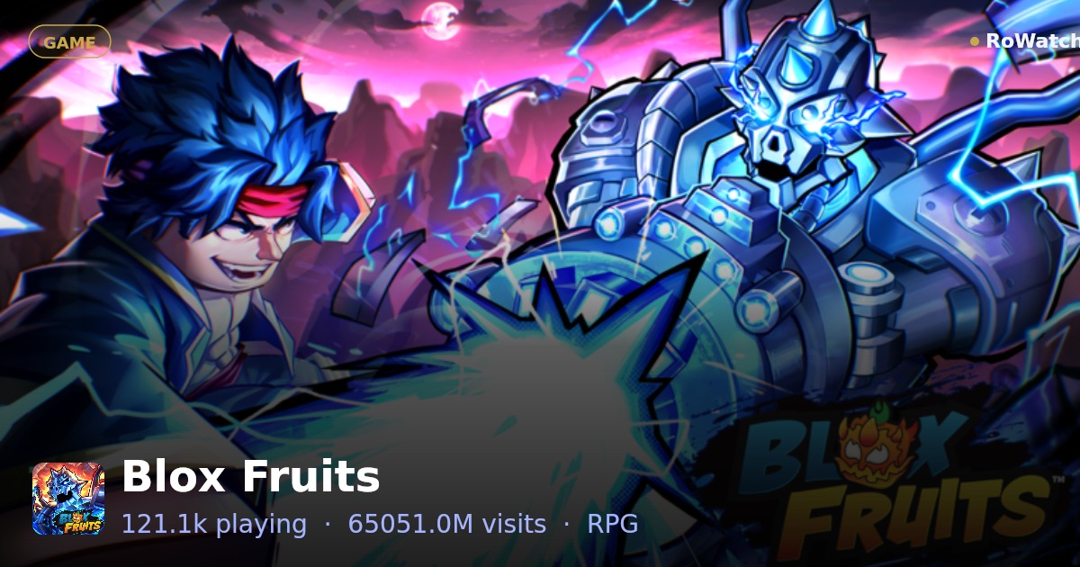 Blox Fruits: Player Count, Revenue & Stats (2026)